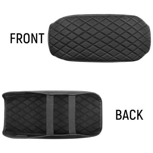 Center Console Armrest Cover Compatible with Toyota 2007-2011 Camry Accessories Leather Material Center Console Liner Protection
