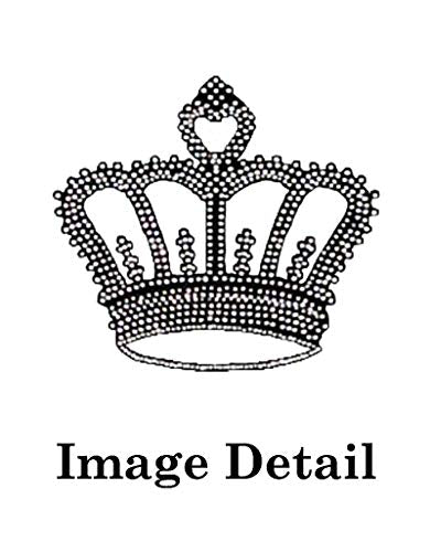 Universal Fit Car Truck Front/Rear 4-Piece Full Set Crystal Bling Rhinestone Studded Black Carpet Floor Mats (Crown/Black) - color: Crown/Black