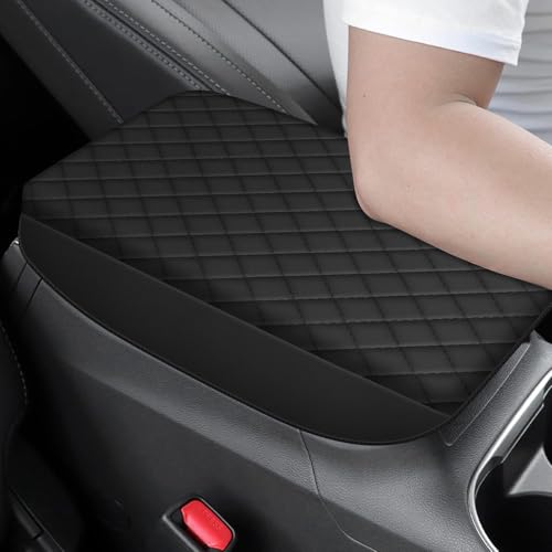 AOMSAZTO Armrest Center Console Cover for 2021 2022 2023 2024 2025 Subaru Outback Legacy Accessories Leather Armrest Cover Arm Rest Box Lid Cover Seat Protector - size: 2021-2025 Subaru Outback