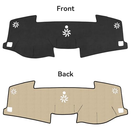Dash Cover for Toyota Camry 2017 2016 2015 2014 2013 2012 Accessories Flannel Dashboard Cover Dash Mat Center Console Cover Sunshield Protector Pad - size: for Toyota 2012-2017 Camry