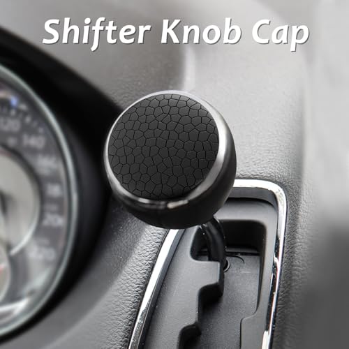 Tiga Shift Shifter Knob Cap for 2011-2020 Dodge Caravan, Chrysler Town and Country 2012 2013 2014 2015 2016 2017 2018 2019, Black (Cap ONLY)