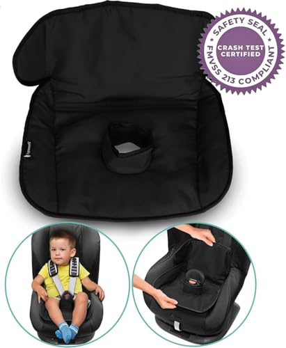 Lynmark® Potty Training Car Seat Protector Cover - Waterproof Soft Piddle Pads for Toddlers and Baby Carseat - Travel-Friendly Universal Washable Liner Mat for Spills, Nappy Leaks, Accidents - Black - color: Black