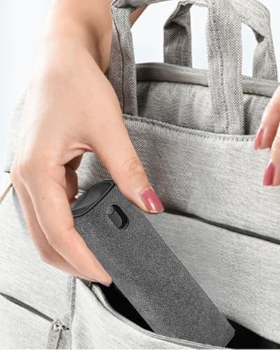 Screen Cleaner Spray and Wipe Screen Cleaner Tool Touch Screen Cleanerfor iPhone Computer Laptop Tablet MacBook Tesla Display Eyeglasses New Car Accessories(Grey) - color: Grey