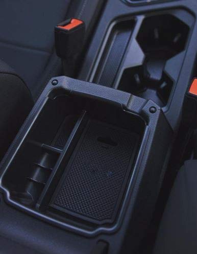 Compatible with VW Tiguan 2018 2019 2020 2021 2022 2023 2024 and 2022 2023 2024 2025 2026 VW Taos Center Console Tray Organizer Insert ABS Armrest Box Secondary Storage