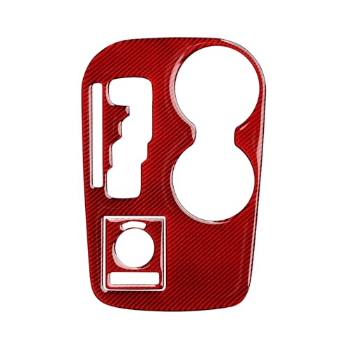 Car Gear Shift Panel Decals for 2011 Dodge Durango Accessories Carbon Fiber Interior Stickers - color: Gear Shift Panel, A2