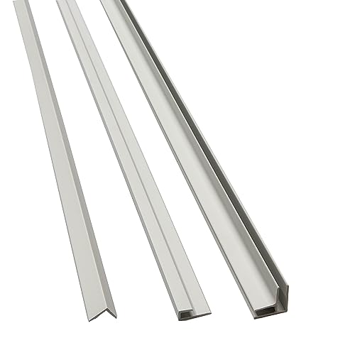 Palisade 94 in. Vinyl Trim Kit in Dusty Pearl - color: Dusty Pearl