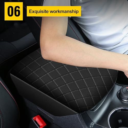 AOMSAZTO Console Covers for 2021 2022 2023 2024 Toyota Venza Armrest Pad for Toyota Venza - size: 2021-2024 Toyota Venza