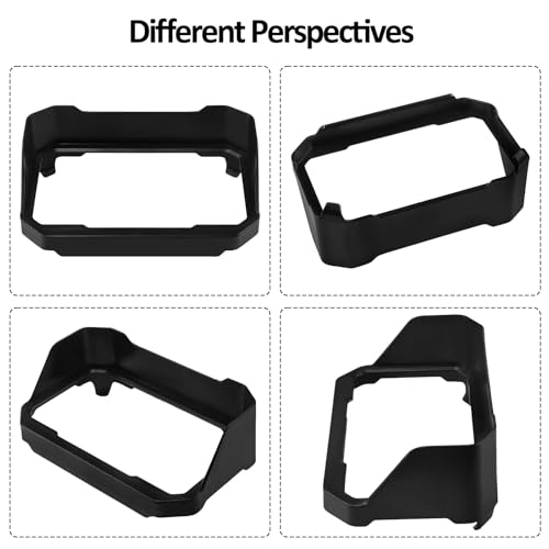 Dashboard Guard Protector Instrument Speedometer Sun Visor Glare Shield Protection Cover Compatible with CFMOTO Ibex 450 2025,CFMOTO Ibex 450 Accessories,CFMOTO 450MT Accessories