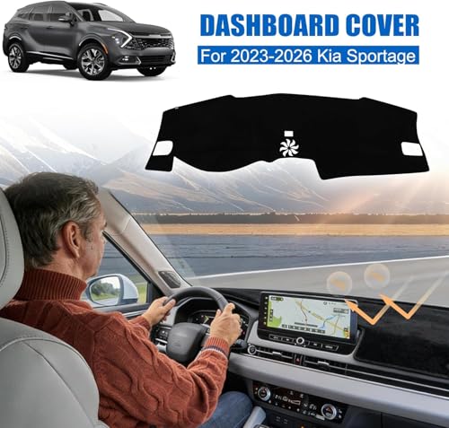 YYCKE Dash Cover Mat Custom Accessories Dashboard Pad Fit for 2022-2024 2025 2026 Honda Civic Accessories Dashboard Pad Carpet Protector - size: Honda Civic 2022-2026