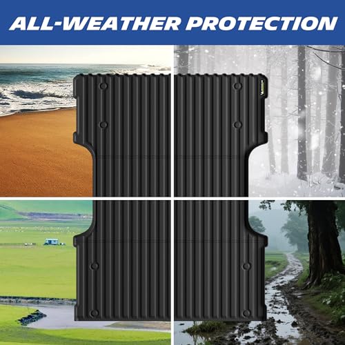 MICHELIN Truck Bed Mat for 2022-2026 Toyota Tundra 6.5 FT / 78.7" Only (Not Fit Drop-in Liners), All-Weather Truck Bed Liner, Custom Fit, Durable TPE Bedliner, Non-Slip - size: 1) Tundra | 22-26 | 6.5 FT