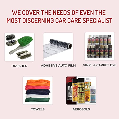 Hi-Tech Auto Adhesive Plastic Floor Mat, 4 mil | Perforated Every 24" | 100 Mats Per Roll | (21" Wide, 200' Long) - size: 21" Wide, 200' Long