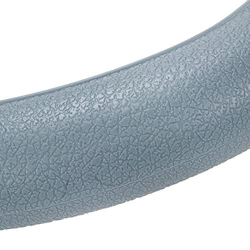 Modengzhe Steering Wheel Cover with Handbrake Cover & Gear Shift Cover,Universal Silicone Anti-Slip Design Car Accessories Interior Steering Wheel Cover Set,Pack of 3,Grey - color: Gray