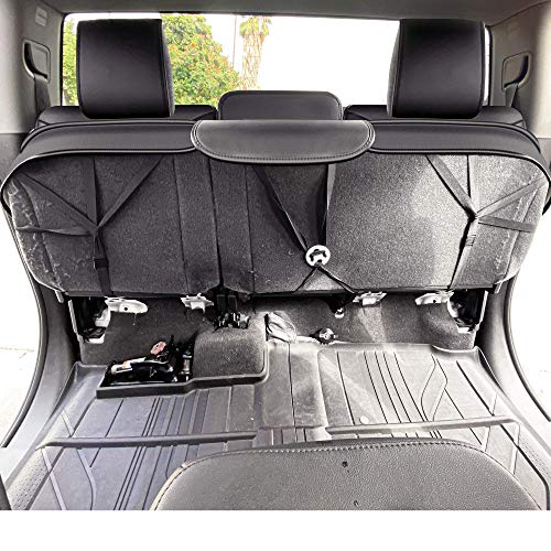 LUCKYMAN CLUB Rear Silverado Seat Covers Fit for 2007-2025 Chevy Silverado Sierra 1500 2500 3500 Crew,Double,Extended Cab with Water Proof Faux Leather (Black Rear Covers) - color: Black, size: Rear set
