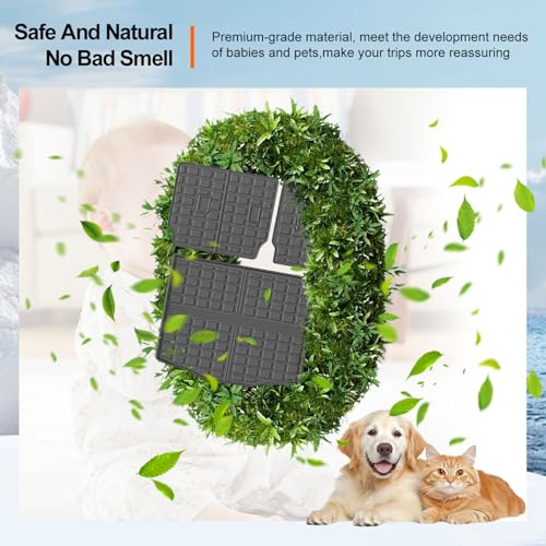 powoq Cargo Liner Compatible with 2020-2026 Ford Escape Trunk Mat All Season Protection TPE Cargo Mat Replacement for 2020 2021 2022 2023 2024 2025 2026 Ford Escape Accessories