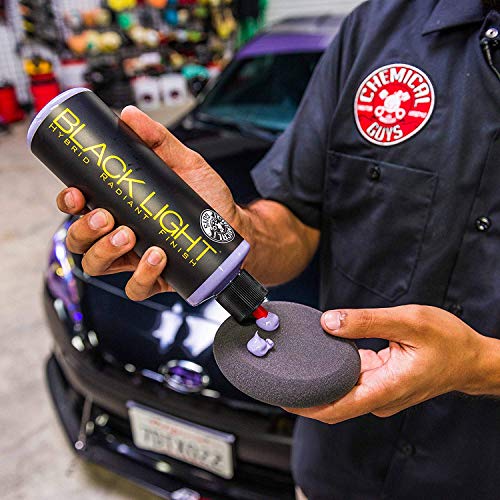 Chemical Guys Black & Dark Color Paint Maintenance Kit - Enhance Gloss, Deepen Shine, Protect Dark Finishes, Restore Depth, Minimize Swirls, Car Care Kit for Black Cars HOL_201 - style: Kit - 7 Items