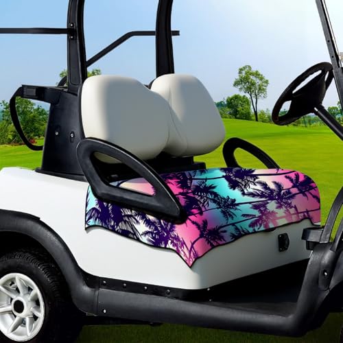 Golf Cart Seat Covers Golf Cart Seat Towel Blanket Group - color: Palm Tree