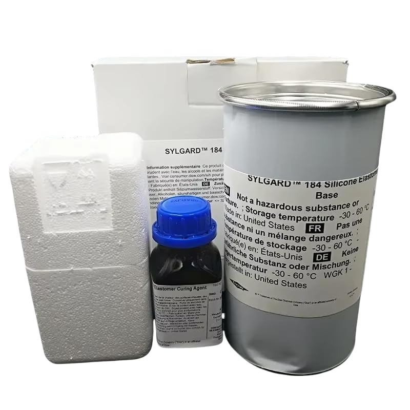 Dowsil SYLGARD 184 Silicone Elastomer (2.2 lb = A 1Kg + B 0.1Kg) - size: 1100g = A 1000g + B 100g