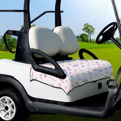 Golf Cart Seat Covers Golf Cart Seat Towel Blanket Group - color: Pink Golf