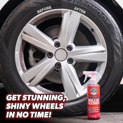 Chemical Guys Car Detailing Kit, Car Cleaning Kit with Total Interior Cleaner & Protectant, Sprayable Wheel Cleaner, Car Wash Soap, Bucket, Brushes, and Detailing Accessories - 17 Piece Wash Kit