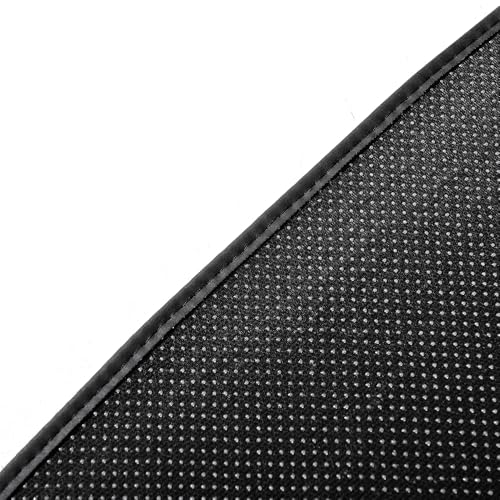 Fit for Civic Leather Dash Cover for 2022-2025 2026 Honda Civic Dashboard Cover Mat for Civic Accessories Non-Slip Protector (Black Stitching)