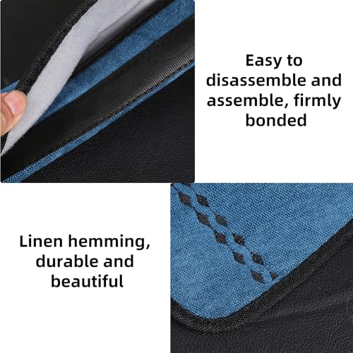 Extra-Long Car Seat Belt Cover Comfortable & Stress-Relieving Durable and Comfortable Car Seatbelt Shoulder Pad Enhance Your Driving Comfort and Safety (Yellow, L-19)