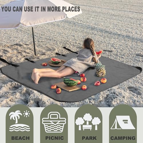 Waterproof Backseat Cover for Car Trucks Van SUV Jeep,Rear Bench Towel Seat Covers,(Grey) - color: Grey