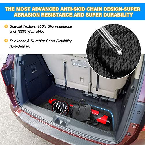 Cartist Cargo Liner Fits for Honda Odyssey 2018-2026, All Weather Trunk Mat for Odyssey Accessories, Heavy Duty Car Mats, Car Accessories - size: 1)Honda Odyssey 2018-2026