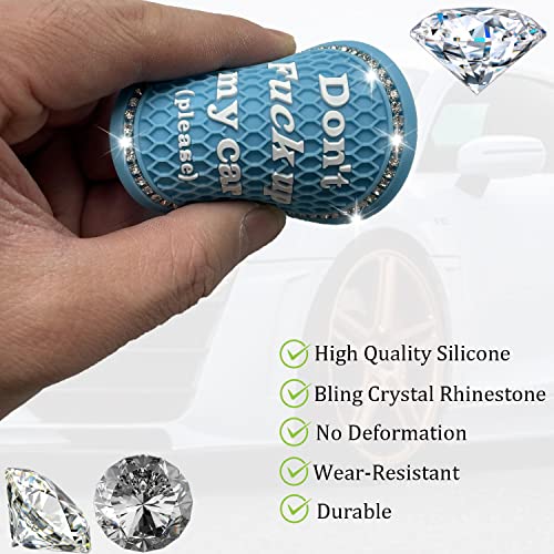 Car Cup Coaster 2 Pack, Universal Car Cup Holder Insert Coasters for SUV/Truck (Blue, 2PC) - color: Blue-2pc
