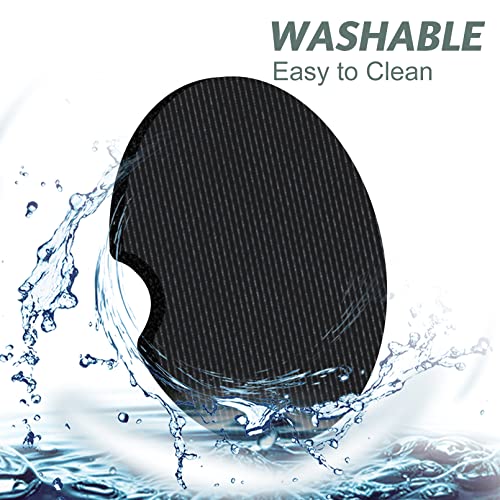 Topographic Anti-Slip Rubber Car Cup Mat with 2 Pack Cup Holder Coasters for Men & Women, Cute Interior Accessories - color: Topographic Contour