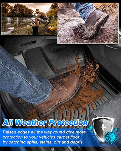 Crosstrek Floor Mats - Fits for Subaru Crosstrek 2018-2023/2017-2023 Impreza, All Weather Floor Mat for Crosstrek Accessories, Heavy Duty Rubber Mats, Car Accessories - size: 3)Subaru Crosstrek【2018-2023】Impreza【2017-2023】