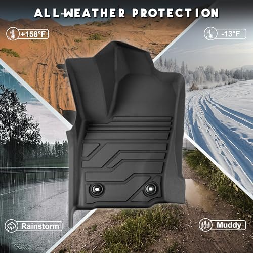 KARPAL Floor Mats Fit for Toyota 4Runner 2025 2026 5-Seat (NOT fit Hybrid/7-Seat), Custom Fit All Weather TPE Floor Liners, 1st & 2nd Row & Cargo & Backseat Mat, 4 Runner TRD/SR5/Limited Accessories - style: 2025-2026 | For Toyota 4Runner (Not Hybrid) | 1