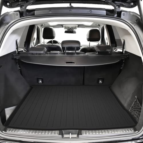 Premium Cargo Liner for Mercedes-Benz GLE 2016-2019 - 100% Protection - Custom Fit Car Trunk Mat - All-Season Black Cargo Mat - 3D Shaped Laser Measured Trunk Liners for Mercedes-Benz ML 2012-2015