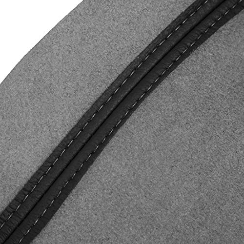 X AUTOHAUX Pair Synthetic Leather Car Front Door Panels Armrest Cover Black for Honda Civic 2006-2011 Sedan - color: Black