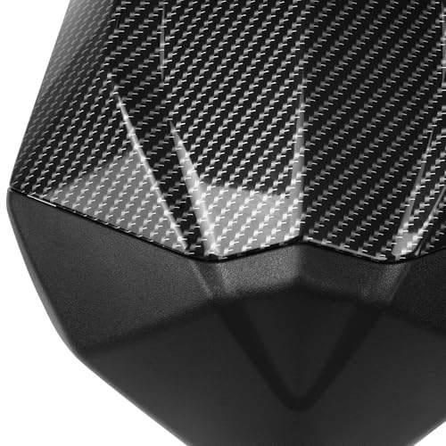 Motorcycle Rear Seat Cowl Tail Seat Cover Cowl Fairing Protector Compatible with Kawasaki Ninja 500 Z500 2024 2025 NINJA500 Passenger Pillion Tail Solo Seat Cowl (Carbon Fiber) - color: Carbon Fiber