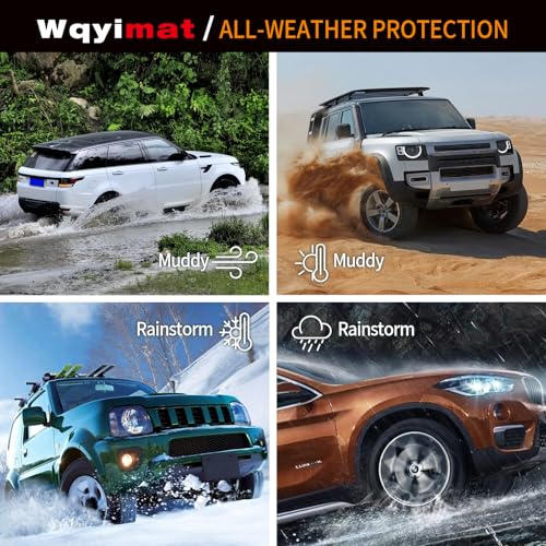 Custom All Weather TPE Trunk Liner Cargo Mats for 1976-1986 Jeep CJ-7; 1987-1995 Wrangler YJ; 1997-2006 Jeep Wrangler TJ/LJ Accessories - color: for 1997-2006 Jeep Wrangler TJ/LJ Cargo Mats
