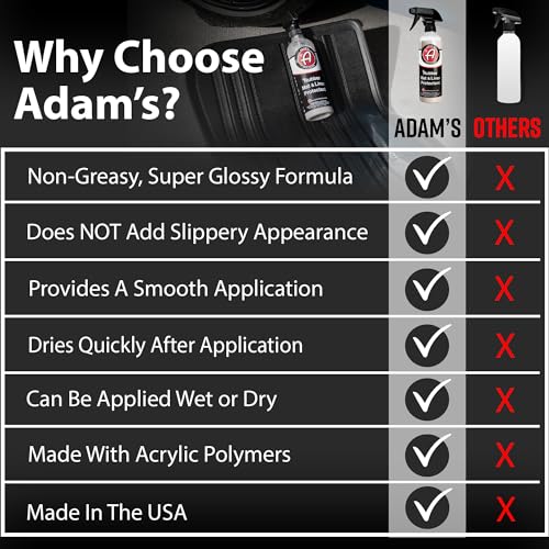 Adam's Polishes Rubber Mat & Liner Protectant (Cleaner & Protectant Combo) - style: Cleaner & Protectant Combo