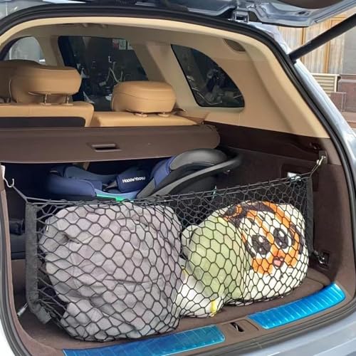 Trunk Organizer Cargo Net Compatible with 2017 to 2022 2023 2024 2025 Nissan Rogue