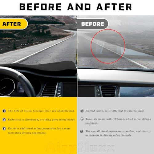 Dashboard Cover fit for Hyundai Sonata 2011 2012 2013 2014 Dash Cover Nonslip Dash Mat Pad Protector Interior Accessories
