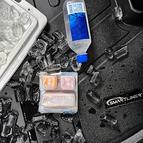SMARTLINER All Weather Protection Custom Fit Cargo Liner Behind The 2nd Row Compatible with 2017-2023 Subaru Impreza