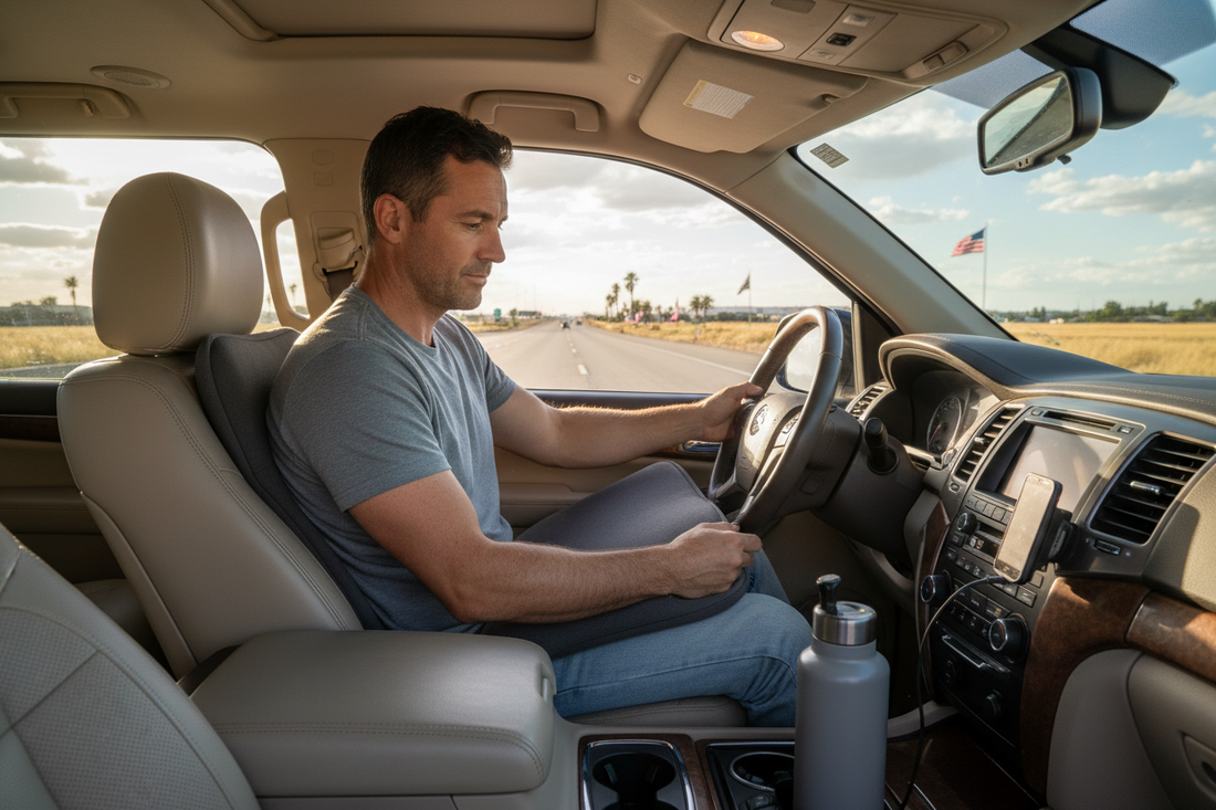Seat Cushions and Lumbar Support for Long Drives