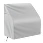 Waterproof Boat Swing Back Seat Cover, 600D Marine Grade Polyester Canvas Swingback Cooler Seat Cover,Grey