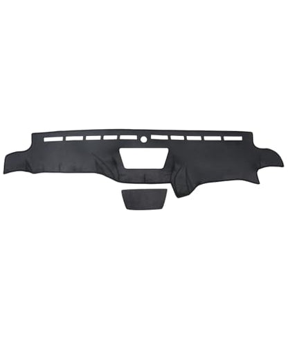 BIBLOZ Dash Cover 2011 2012 2013 2014 2015 2016 2017 for Jeep Wrangler JK JKU Unlimited Sport Sahara Rubincon Accessories Black Flannel Dashboard Cover Mat Car Dashboard UV Sun Protection - size: 2011-2017 Wrangler