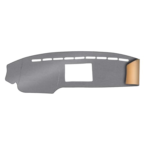 Dashboard Cover Dash Mat Fit for 2014-2009 Fo-rd F-150 (Without HUD Models),Car Dash Board Mat Anti-Glare Carpet,Non-Slip Pad Sunshield Protector (Grey) - color: Gray, size: Fit 09-14 F-150 - (Gray)