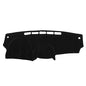 Car Dashboard Cover Compatible for Nissan Versa 2012-2018, Protective Polyester Black Center Console Interior Trim Dash Cover Mat Pad