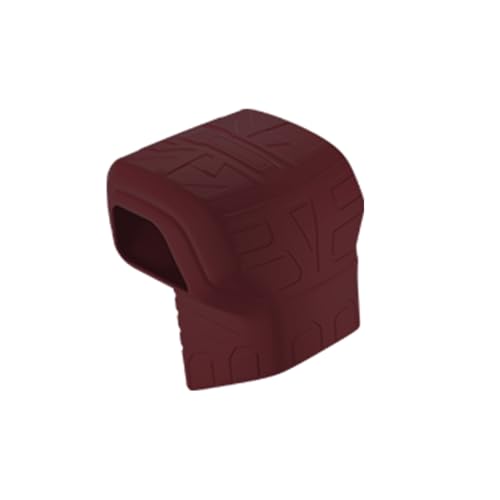 Compatible with Toyota Tundra/Sequoia 2022-2026 with Tacoma 2024 2025 2026,Gear Shift Knob Cover,Protection Cover,Shifter Gear Hand Brake Trim Cover(Mecha Pattern Design) (Red)