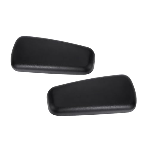 2PCS Car Door Armrest Pad, Soft Leather Armrest Cushion for Car, Universal Automotive Armrests Knee Cushion, Elbow Cushion Arm Rest Pad for Most Vehicles (Black)
