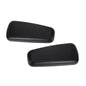 2PCS Car Door Armrest Pad, Soft Leather Armrest Cushion for Car, Universal Automotive Armrests Knee Cushion, Elbow Cushion Arm Rest Pad for Most Vehicles (Black)