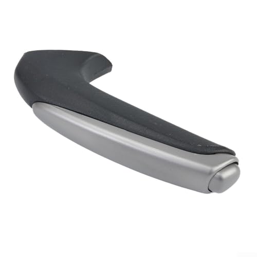 Ebrake Parking Brake Handle for Honda Civic 2006-2011, Hand Brake Cover Replacement Compatible with 47115-SNA-A82ZA, Black+Grey ABS Front Lever Assembly for Coupe Sedan Hybrid NGV