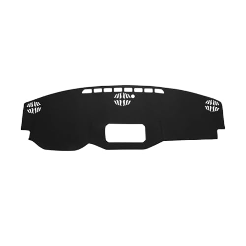 Dashboard Cover Suitable for Toyota Tundra 2022 2023 2024 2025 Car Dashboard Cover Sun Visor Mat Non-Slip Polyester Dashboard Accessories (Black)