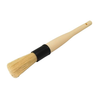 Chemical Guys Boars Hair Detailing Brush - Gentle Scratch-Free Cleaning for Wheels, Grilles, Emblems, and Interior Surfaces - Versatile Multi-Purpose Auto Detailing Brush for Deep Cleaning - Acc_S90 - style: 1 Pack